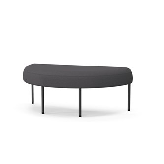 Adapt siddemodul halvrund H45 cm