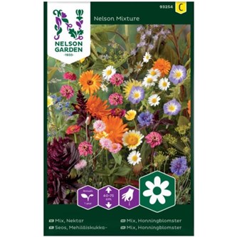 Blandende blomsterfrø