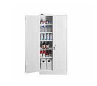 Kemikalieskab, brandisoleret B100xD60xH209,5 cm