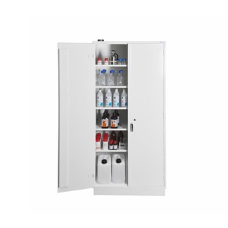 Kemikalieskab, brandisoleret B100xD45xH209,5 cm