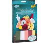 Crepepapir blomstersæt