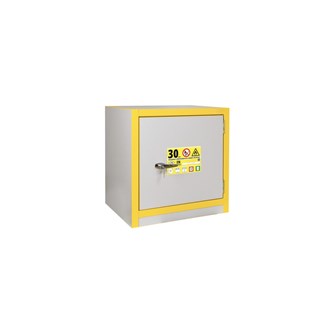 Kemikalieskab F30, brandklassificeret B60,5xD55xH63,5 cm