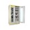 Kemikalieskab F30 med glasdøre, brandklassificeret B111,5xD55xH198