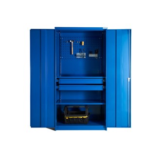 Værkstedsskab MF4-1 B100xD50xH197,5 cm