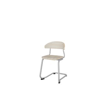 Embrace stol C-stel sh 45 cm mellem sæde sølv stel