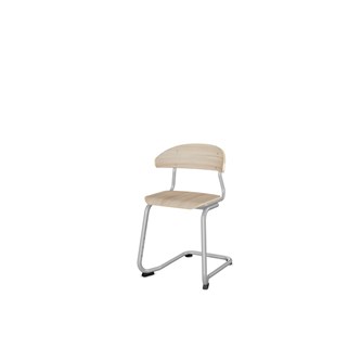 Embrace stol C-stel sh 45 cm mellem sæde sølv stel