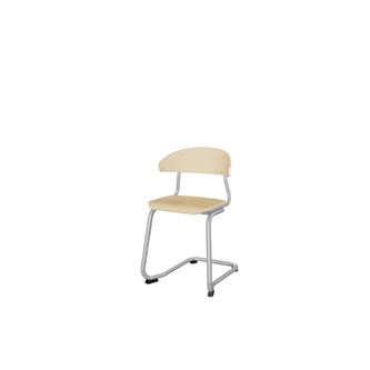 Embrace stol C-stel sh 45 cm mellem sæde sølv stel