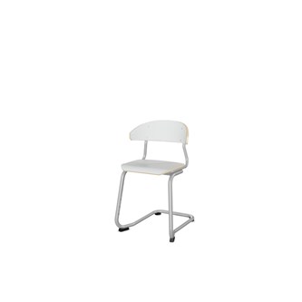 Embrace stol C-stel sh 45 cm mellem sæde sølv stel