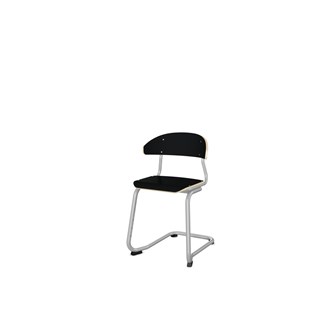 Embrace stol C-stel sh 45 cm mellem sæde sølv stel