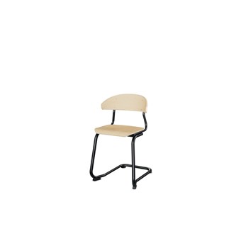 Embrace stol C-stel sh 45 cm mellem sæde sort stel
