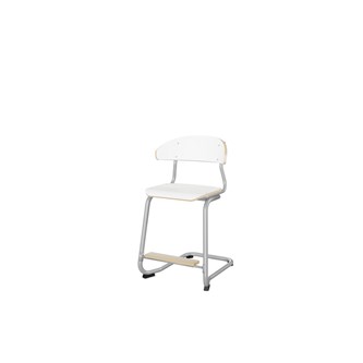Embrace stol C-stel sh 50 cm mellem sæde sølv stel