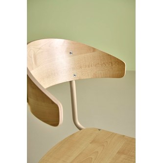 Embrace stol C-stel sh 50 cm mellem sæde sølv stel