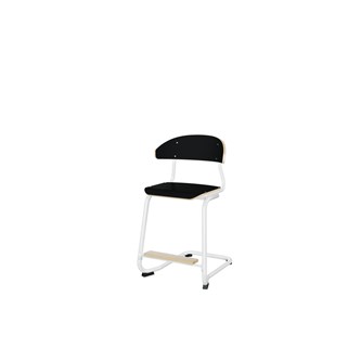 Embrace stol C-stel sh 50 cm mellem sæde hvidt stel