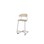 Embrace stol C-stel sh 63 cm mellem sæde sølv stel