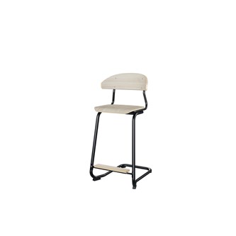 Embrace stol C-stel sh 63 cm mellem sæde sort stel