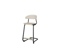 Embrace stol C-stel sh 63 cm mellem sæde sort stel
