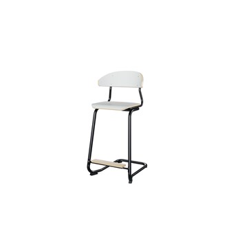Embrace stol C-stel sh 63 cm mellem sæde sort stel