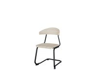 Embrace stol C-stel sh 45 cm stort sæde sort stel