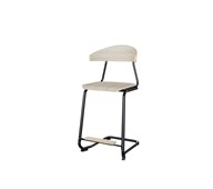 Embrace stol C-stel sh 63 cm stort sæde sort stel