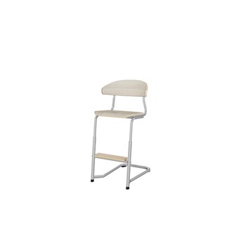 Embrace stol C-stel sh 45-63 cm mellem sæde sølv stel