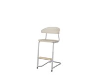 Embrace stol C-stel sh 45-63 cm mellem sæde sølv stel