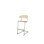 Embrace stol C-stel sh 45-63 cm mellem sæde sølv stel