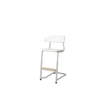 Embrace stol C-stel sh 45-63 cm mellem sæde sølv stel