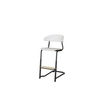 Embrace stol C-stel sh 45-63 cm mellem sæde sort stel