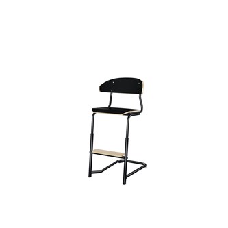 Embrace stol C-stel sh 45-63 cm mellem sæde sort stel
