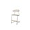 Embrace stol C-stel sh 45-63 cm stort sæde sølv stel