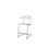 Embrace stol C-stel sh 45-63 cm stort sæde sølv stel