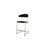 Embrace stol C-stel sh 45-63 cm stort sæde sølv stel