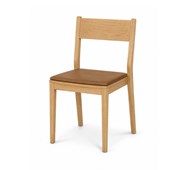 Use stol polstret, klarlakeret eg