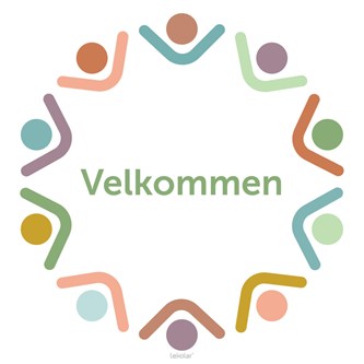 Informationstavle: Velkommen