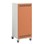 Norden madrasskab med hjul B140xD62xH160 cm hvid