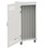 Norden madrasskab med hjul B140xD62xH160 cm hvid