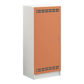 Norden madrasskab med sokkel B140xD62xH160 cm hvid