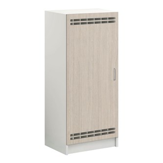 Norden madrasskab med sokkel B140xD62xH160 cm hvid