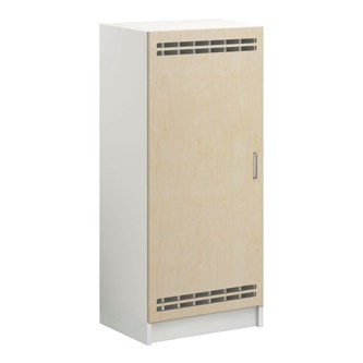 Norden madrasskab med sokkel B140xD62xH160 cm hvid