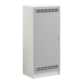 Norden madrasskab med sokkel B140xD62xH160 cm hvid