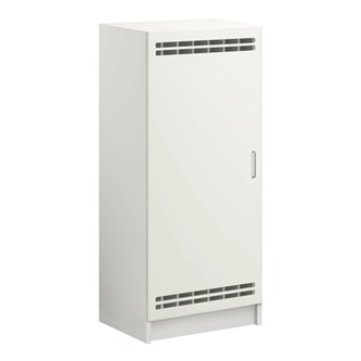 Norden madrasskab med sokkel B140xD62xH160 cm hvid