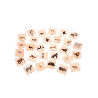 Memo vilde dyr med baby