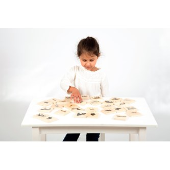 Memo vilde dyr med baby