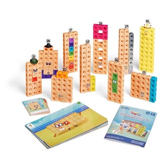 MathLink Cubes Aktivitetssæt Numberblocks 21-30