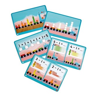 MathLink Cubes Aktivitetssæt Numberblocks Eksprestoget, 1-5