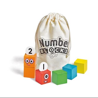 Numberblocks® 1-5 i træ