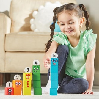 Numberblocks® 1-5 i træ