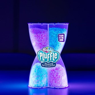 Pluffle, sensorisk materiale selvlysende