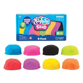 Sensorisk sand, 8-pak