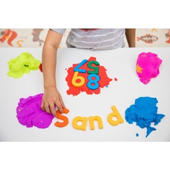 Sensorisk sand, 8-pak